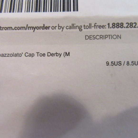 Prada Spazzolato Cap Toe Derby (M Black) Size 9.5 - Picture 3 of 12